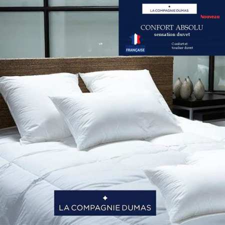 Couette CONFORT ABSOLU Hiver 100% Microfibre Polyester 400 g/m²
